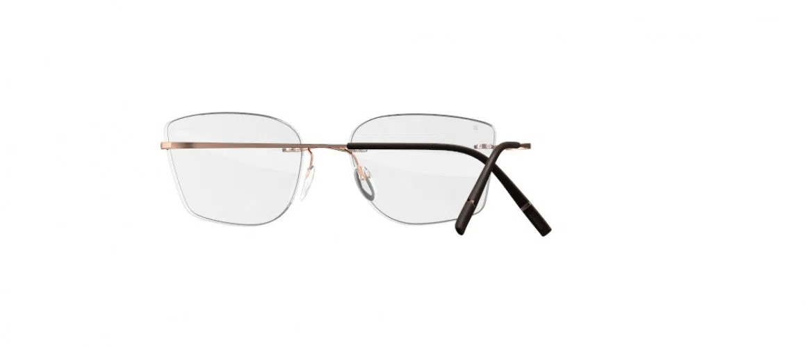 Silhouette Titan Minimal Art Stellar Demo Rimless 5599 Eyeglasses - view 127